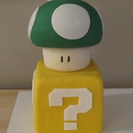 Question block and  mushroom completed.