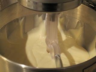 Close up of the beater blade.