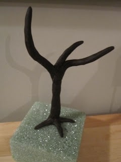 Tree made out of fondant