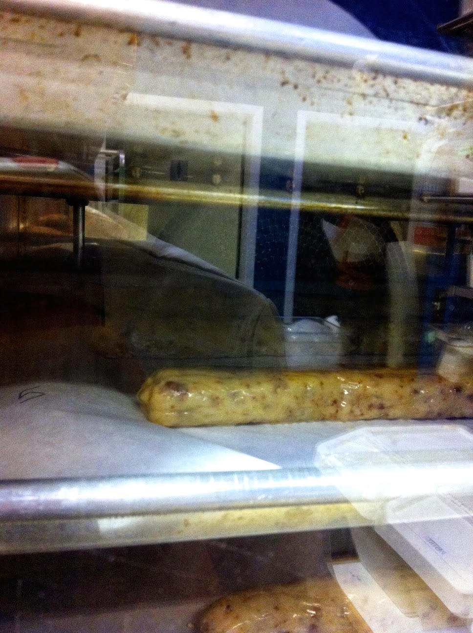 A close up of an oven