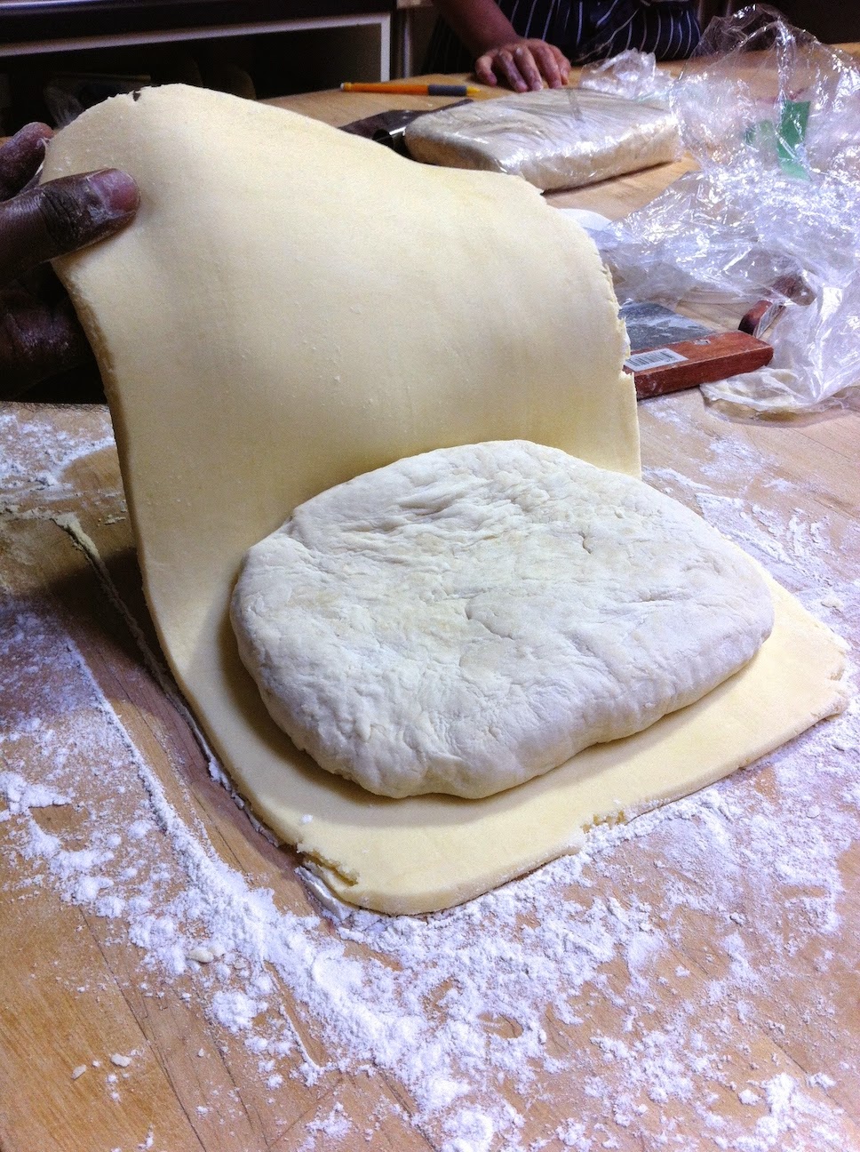 Various baked goods in the pastry kitchen.