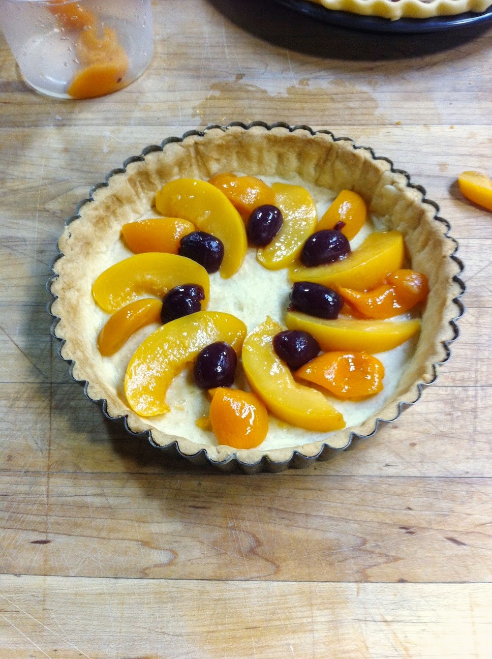 Various baked goods in the pastry kitchen.