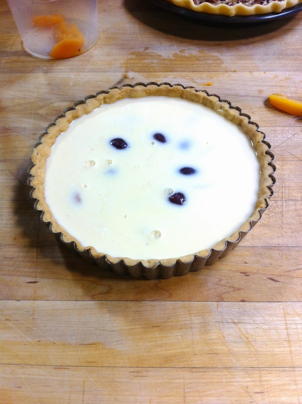 Various baked goods in the pastry kitchen.