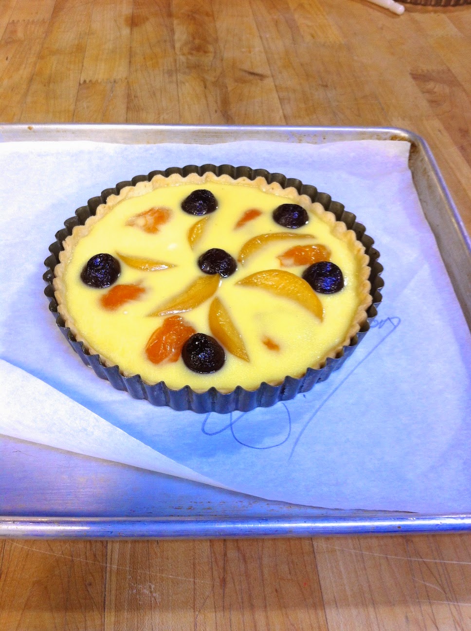 Various baked goods in the pastry kitchen.