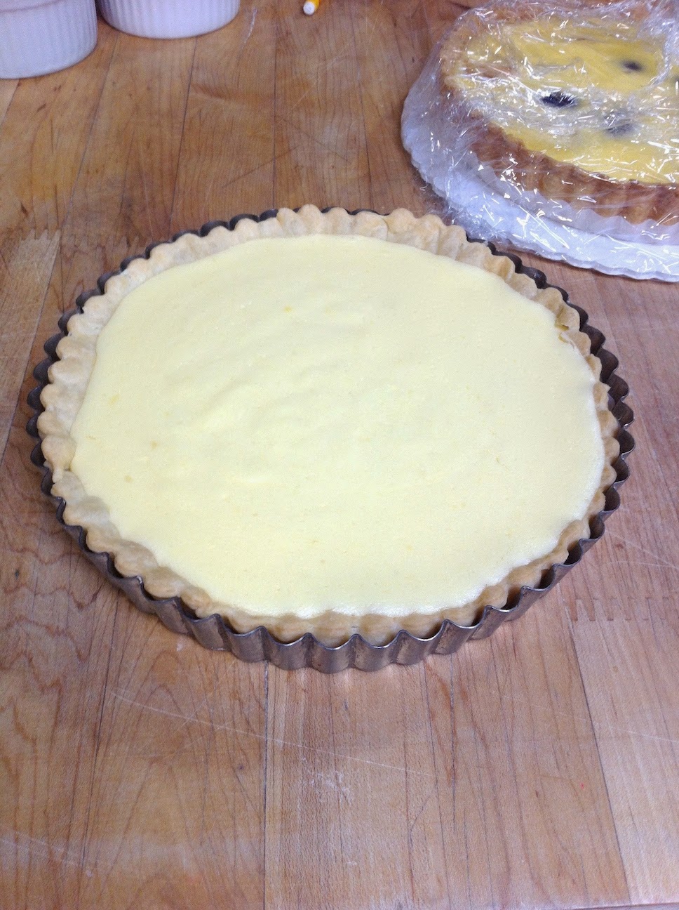 Various baked goods in the pastry kitchen.