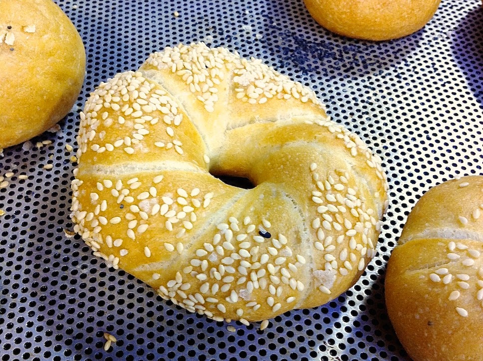 Scenes from the pastry kitchen.