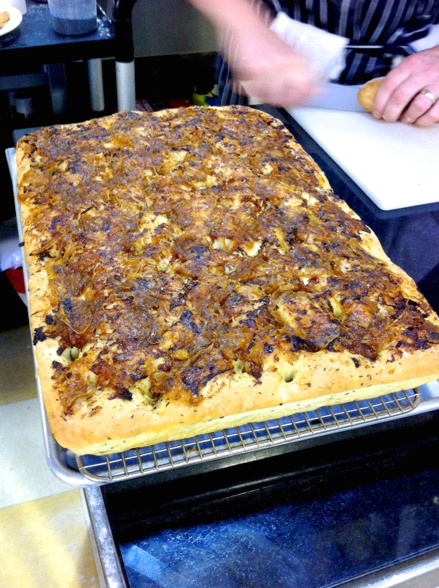 Scenes from the pastry kitchen.