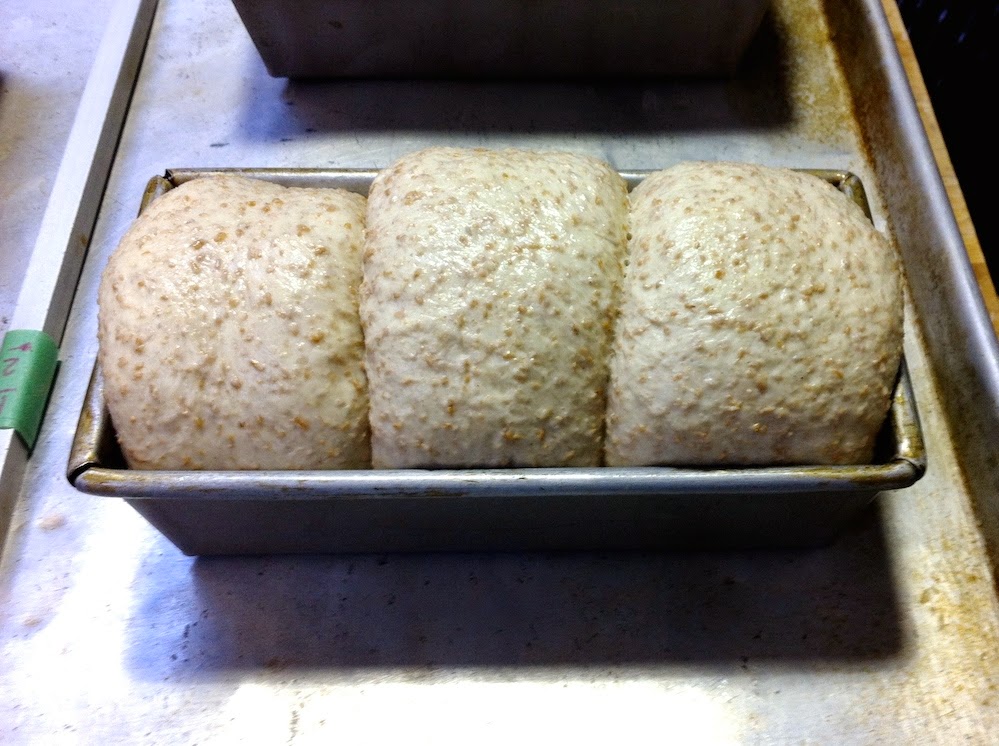 Scenes from the pastry kitchen.