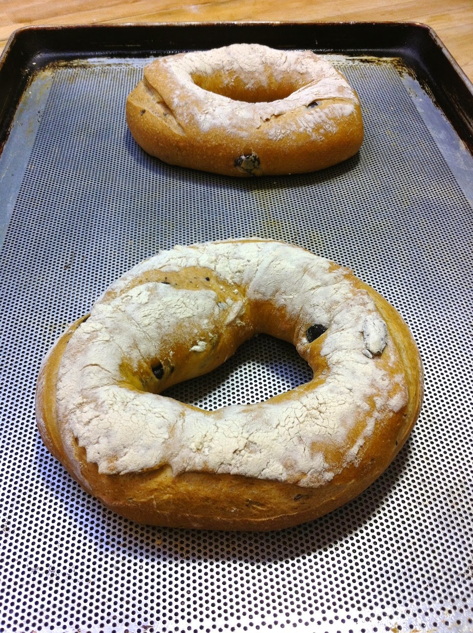 Scenes from the pastry kitchen.