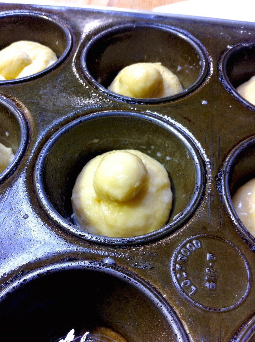 Scenes from the pastry kitchen.