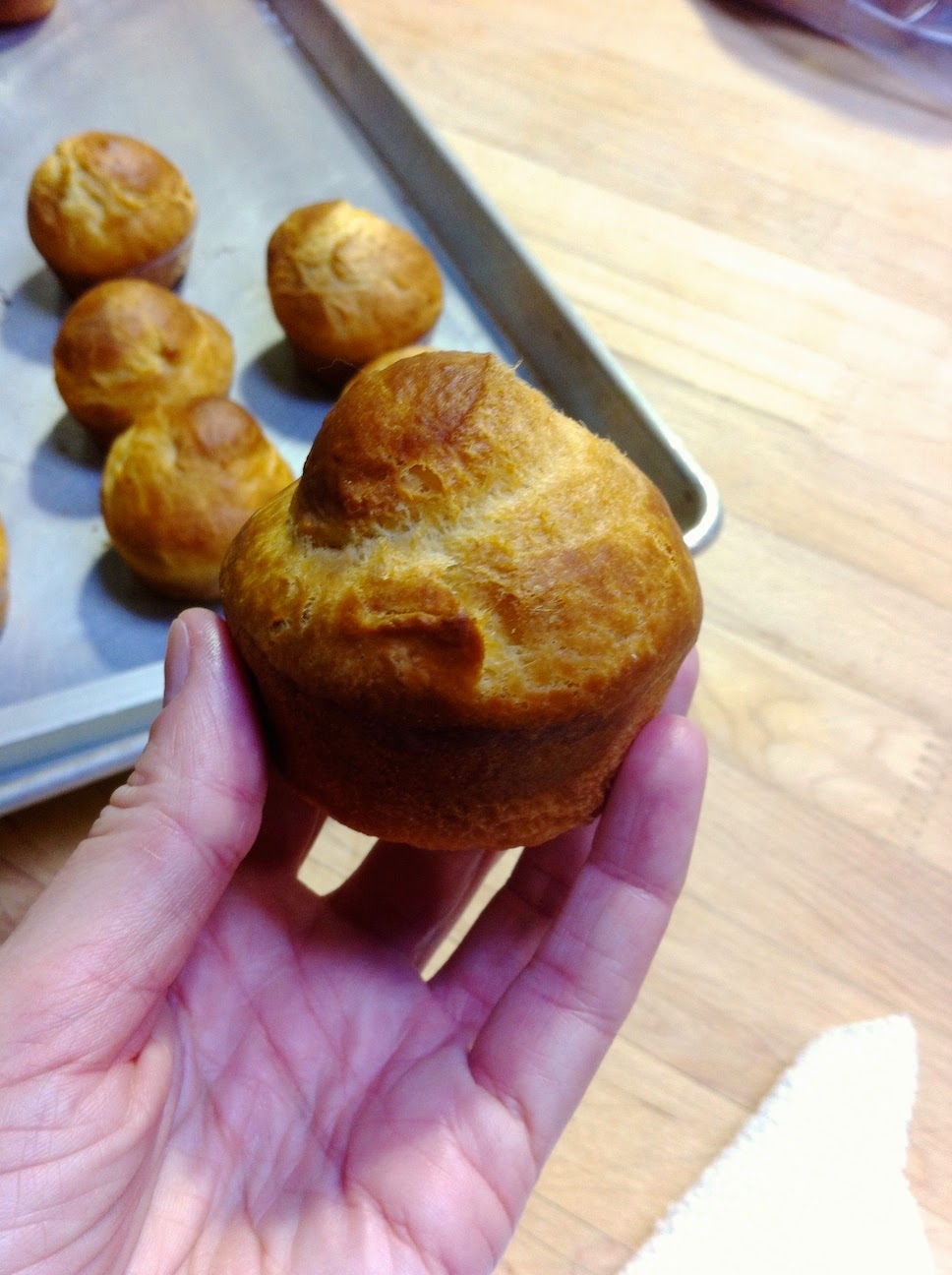 Scenes from the pastry kitchen.