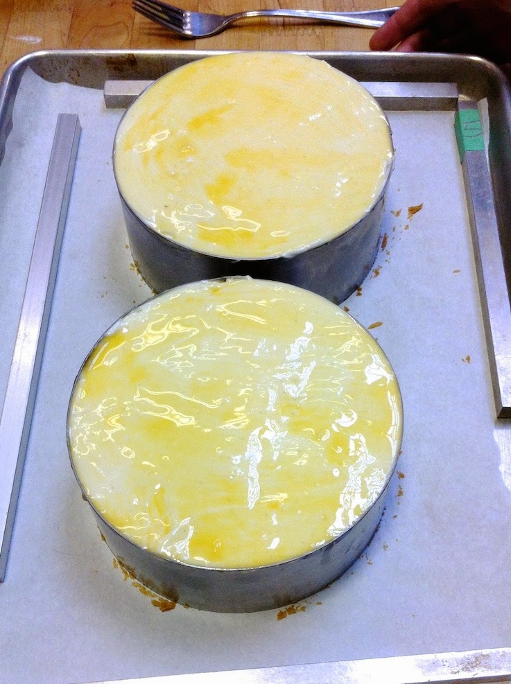 Scenes from the pastry kitchen.