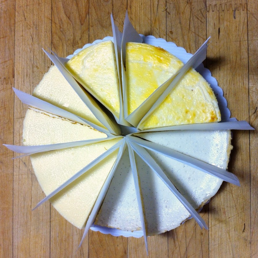 Scenes from the pastry kitchen.