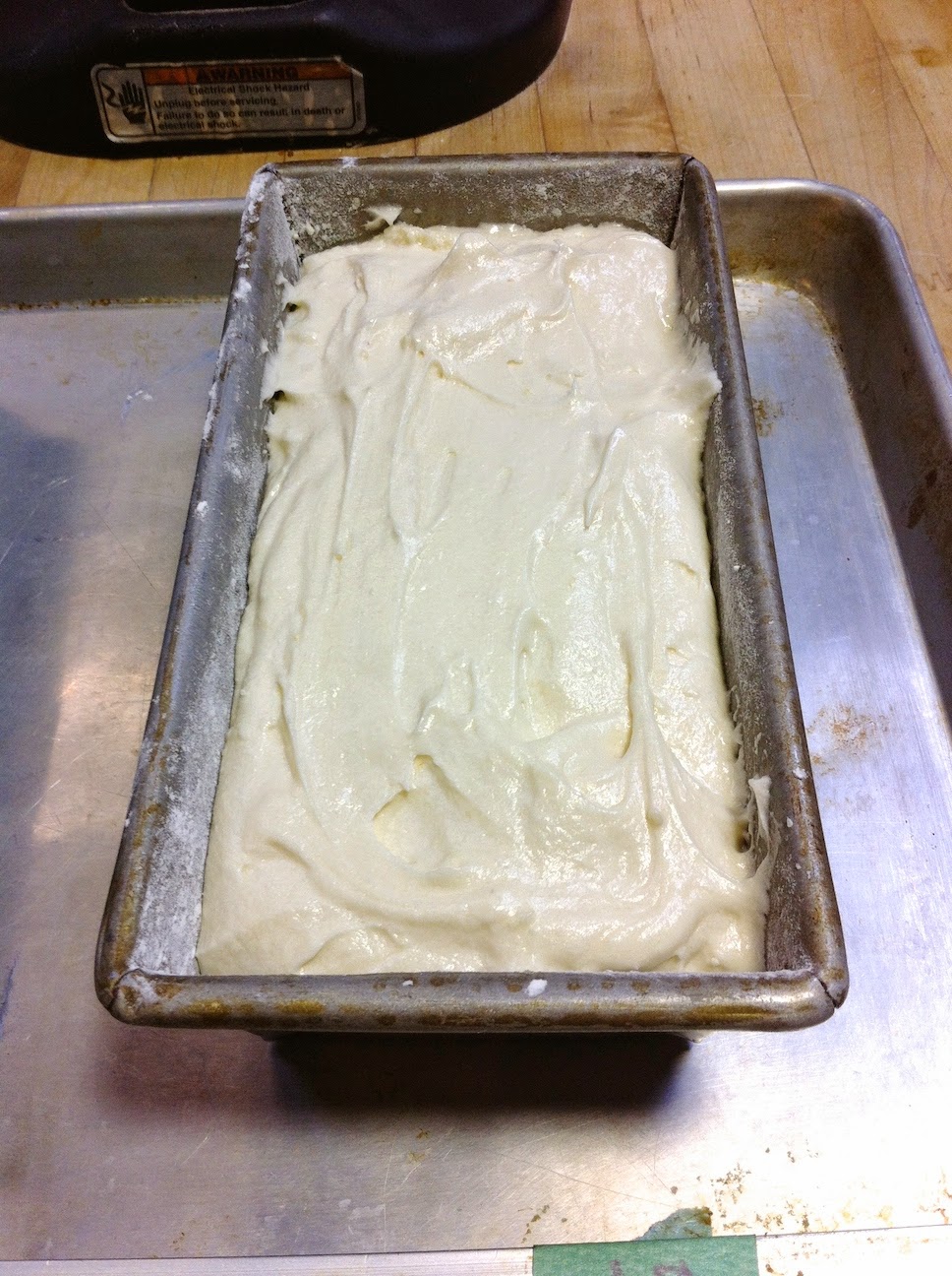 Scenes from the pastry kitchen.