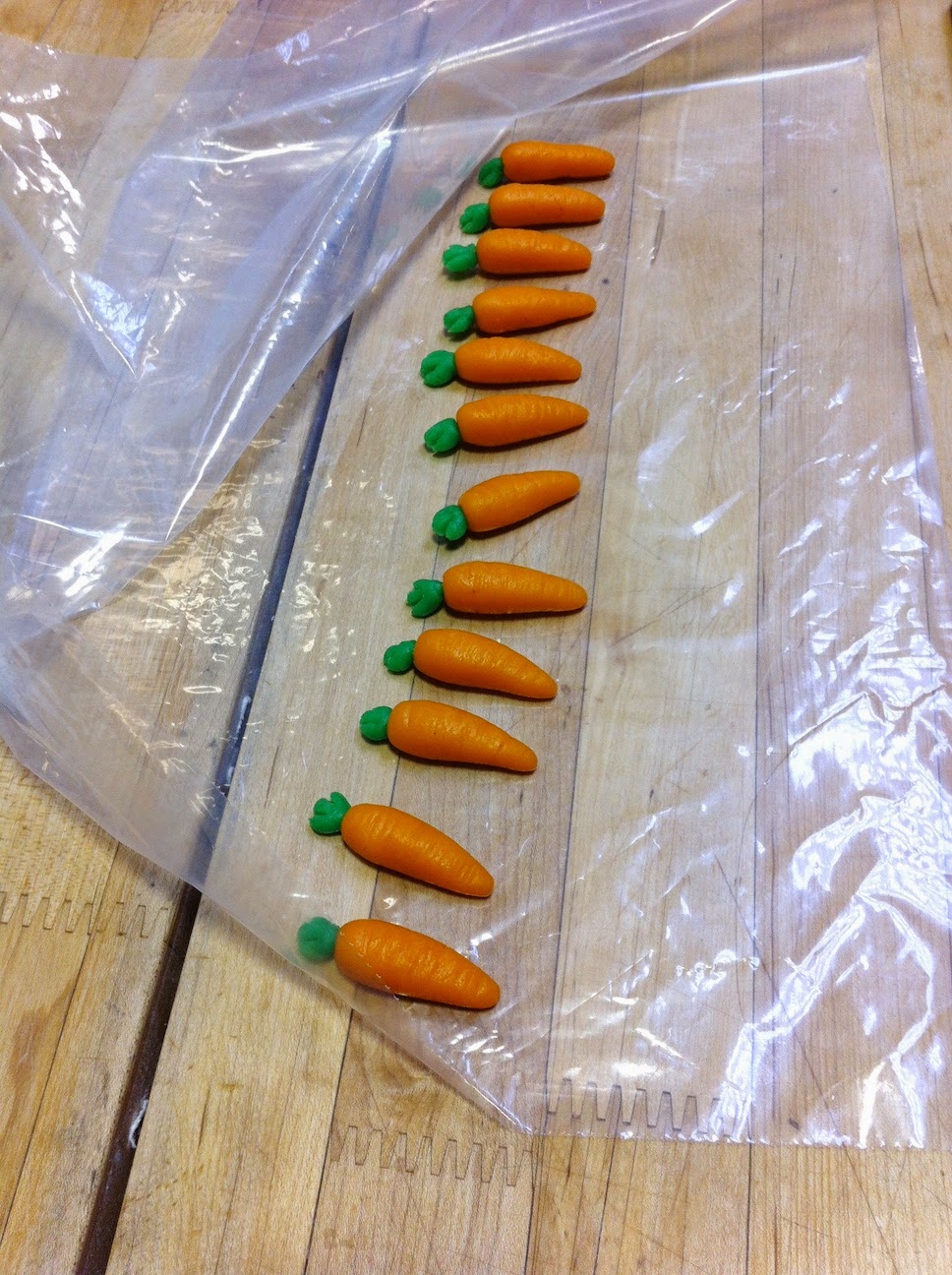 Scenes from the pastry kitchen.