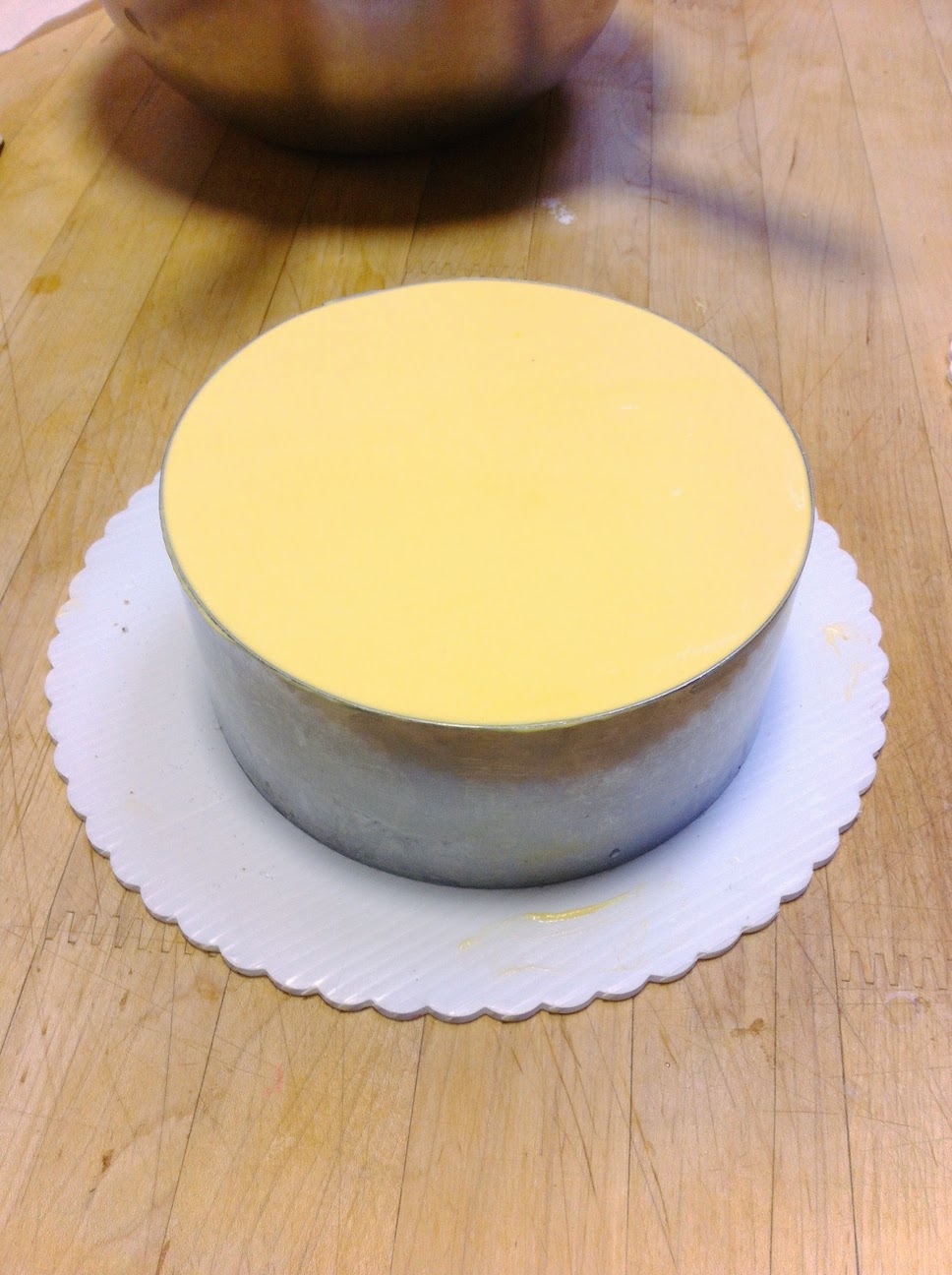 Scenes from the pastry kitchen.