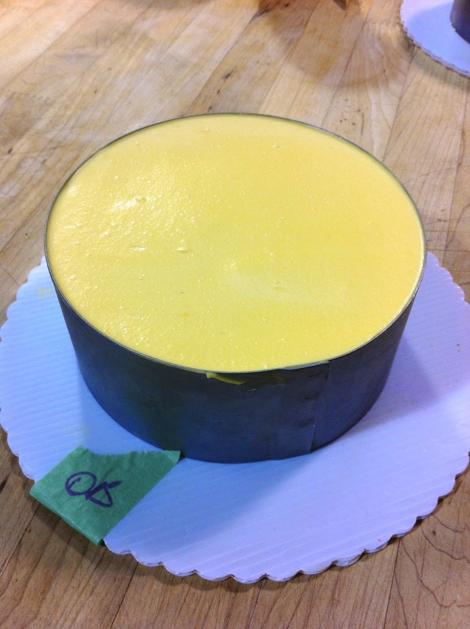 Scenes from the pastry kitchen.