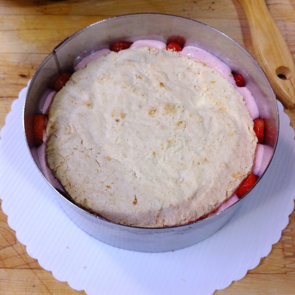 Scenes from the pastry kitchen.