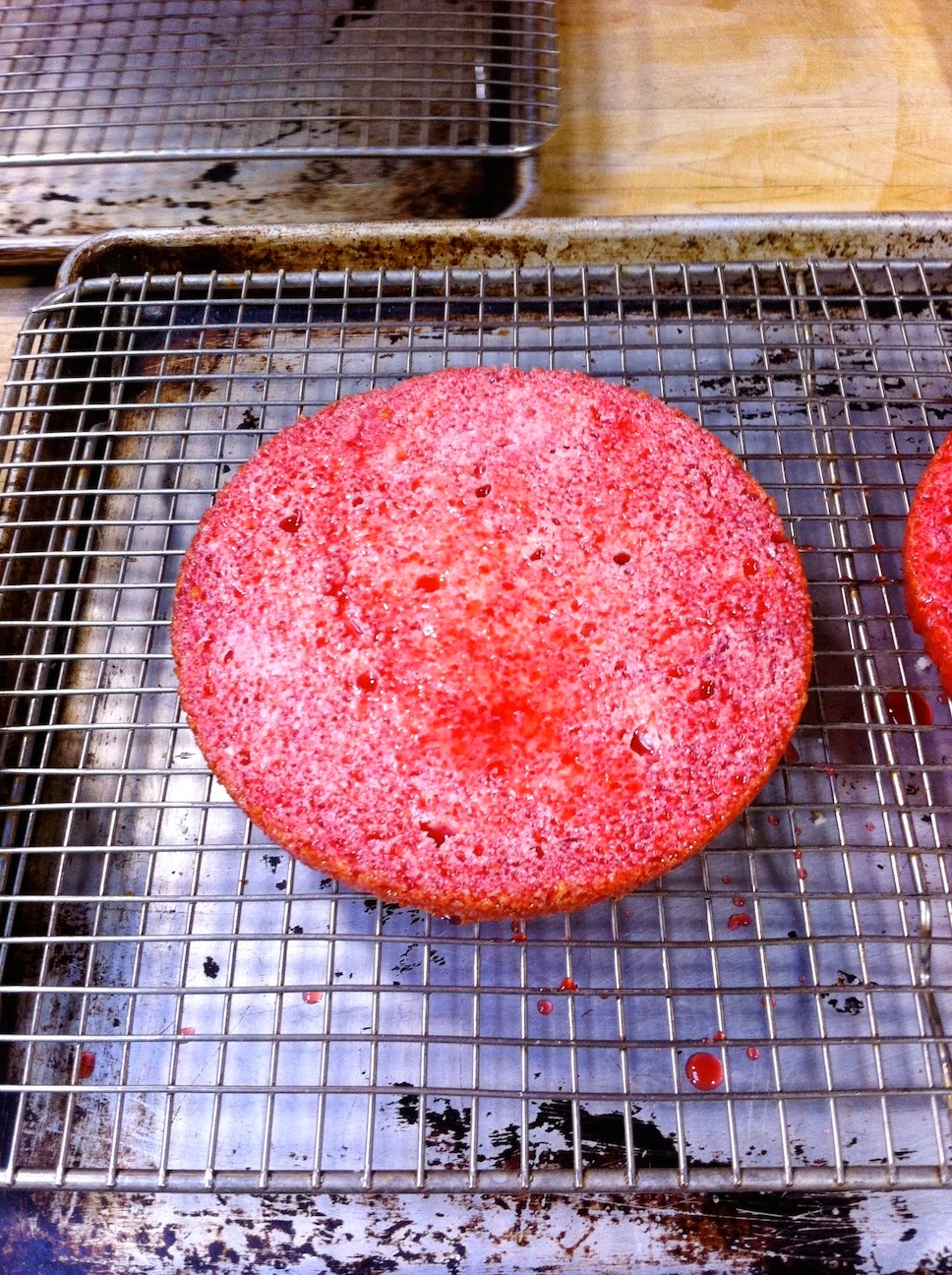 Scenes from the pastry kitchen.