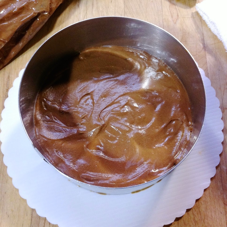 Scenes from the pastry kitchen.