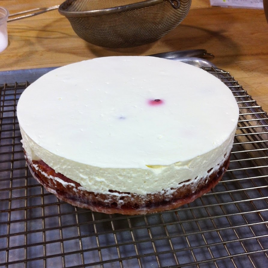 Scenes from the pastry kitchen.