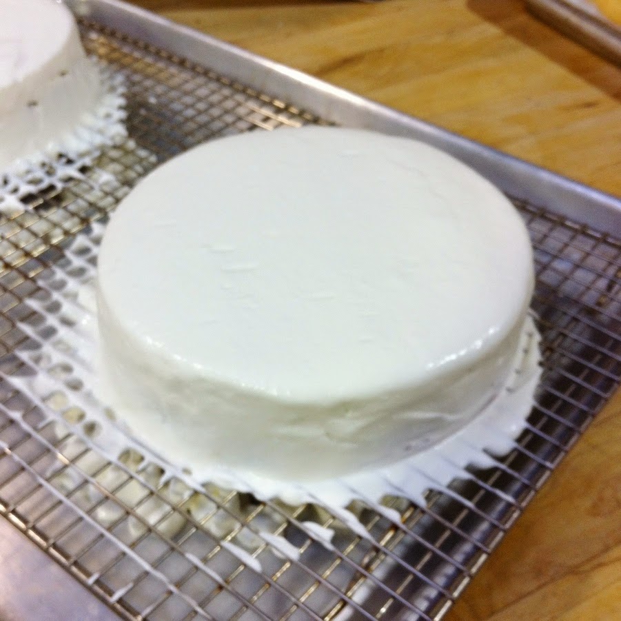 Scenes from the pastry kitchen.