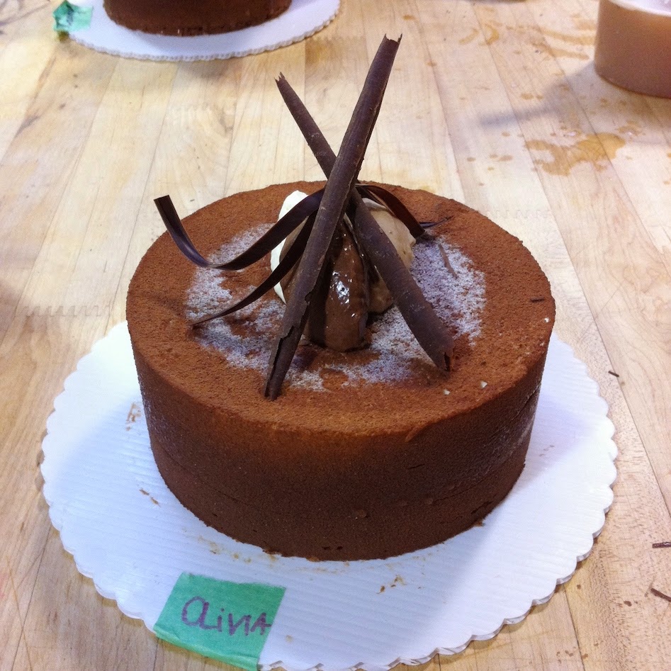 Scenes from the pastry kitchen.