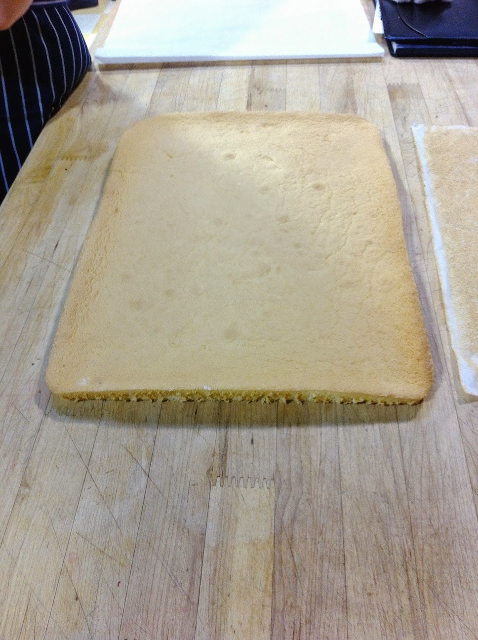 Scenes from the pastry kitchen.