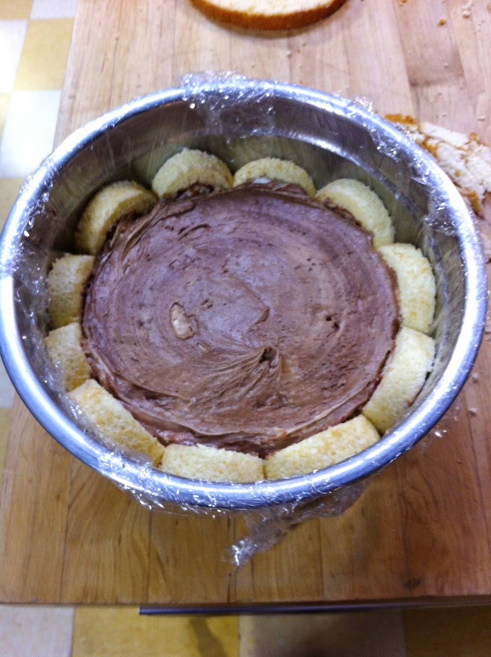 Scenes from the pastry kitchen.