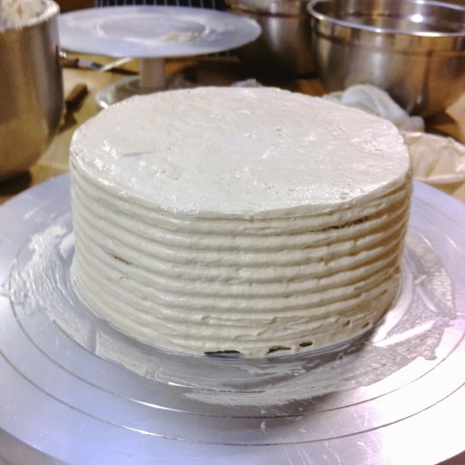 Scenes from the pastry kitchen.