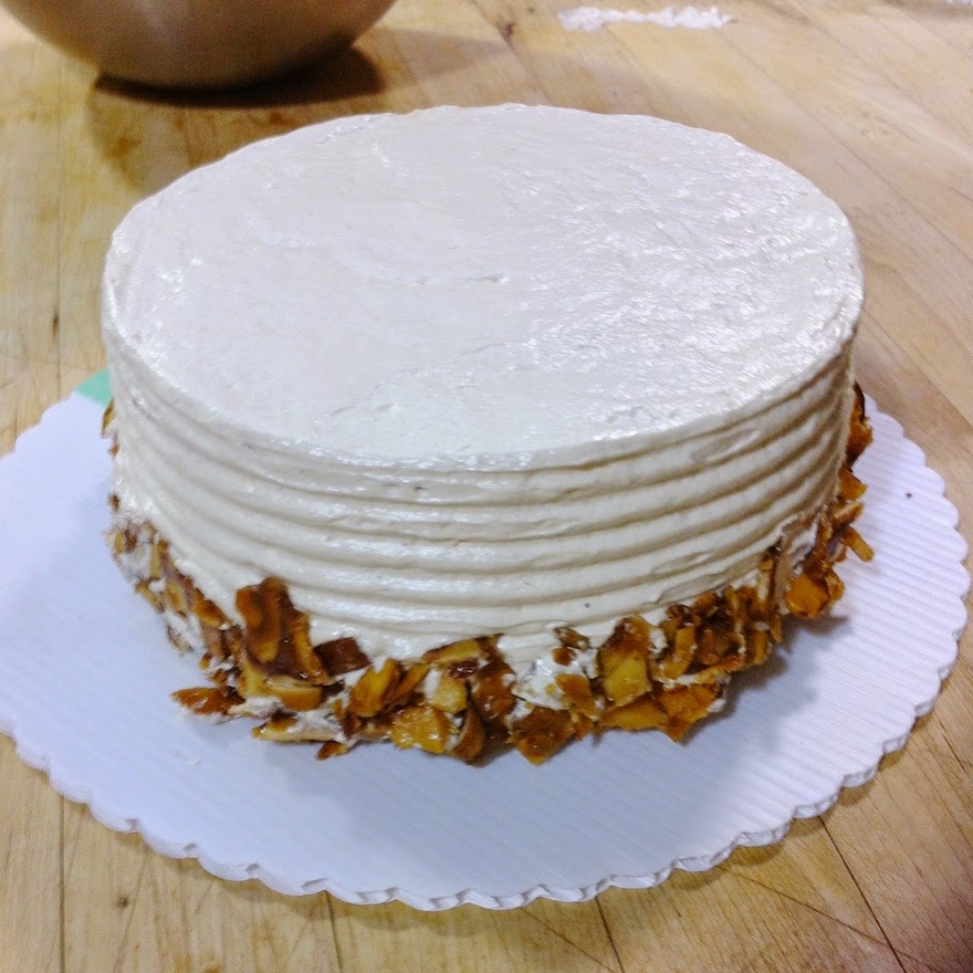 Scenes from the pastry kitchen.