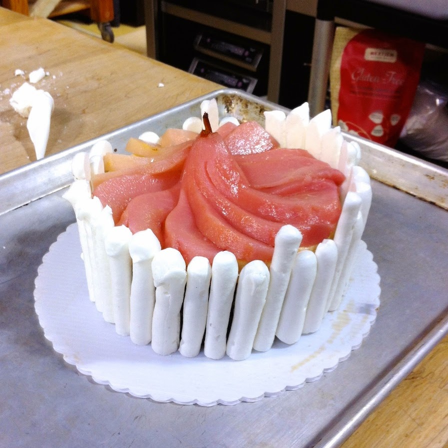 A cake sitting on top of a table