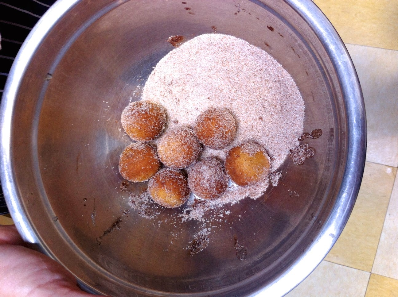 Scenes from a pastry kitchen.