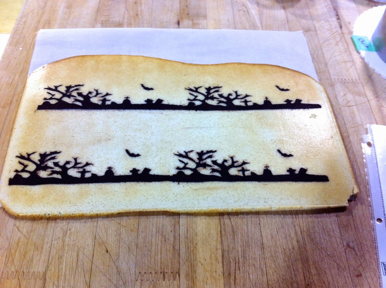 Scenes from a pastry kitchen.