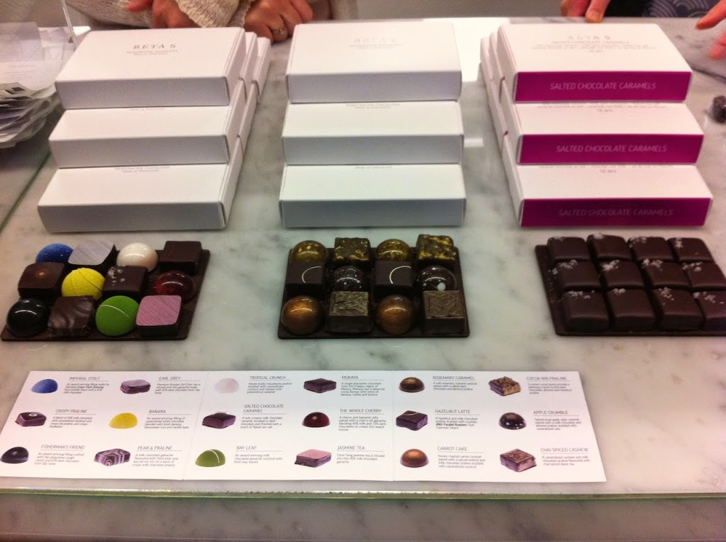 Scenes from a pastry kitchen.