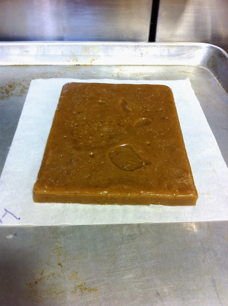 Scenes from a pastry kitchen.