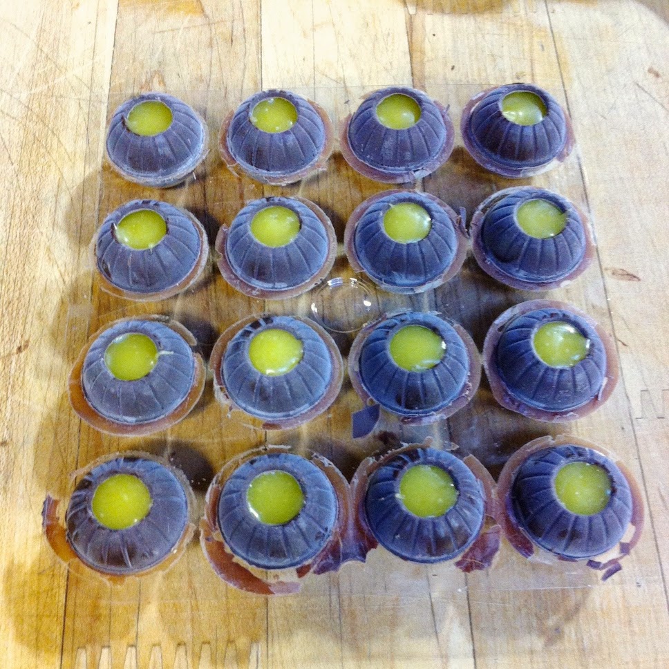 Scenes from a pastry kitchen.