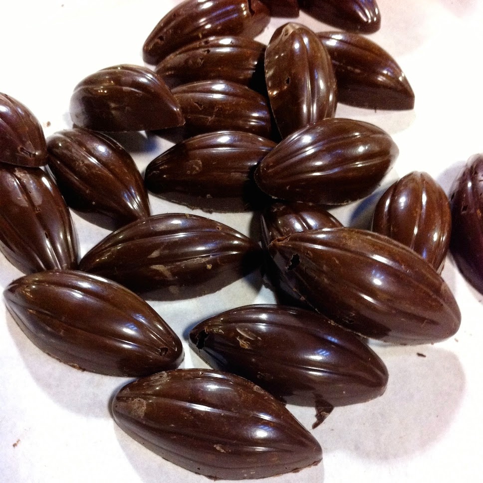 Scenes from a pastry kitchen.