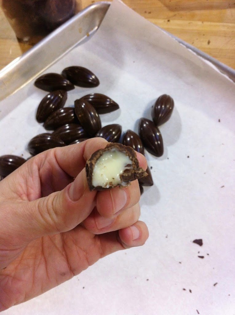 Scenes from a pastry kitchen.