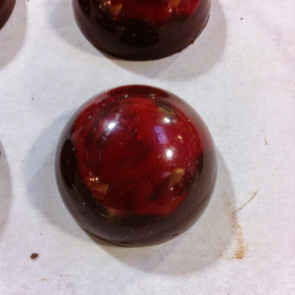 Scenes from a pastry kitchen.