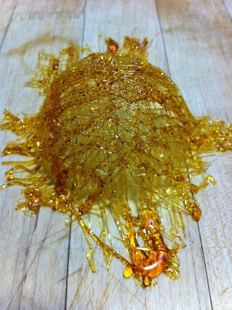 Scenes from a pastry kitchen.