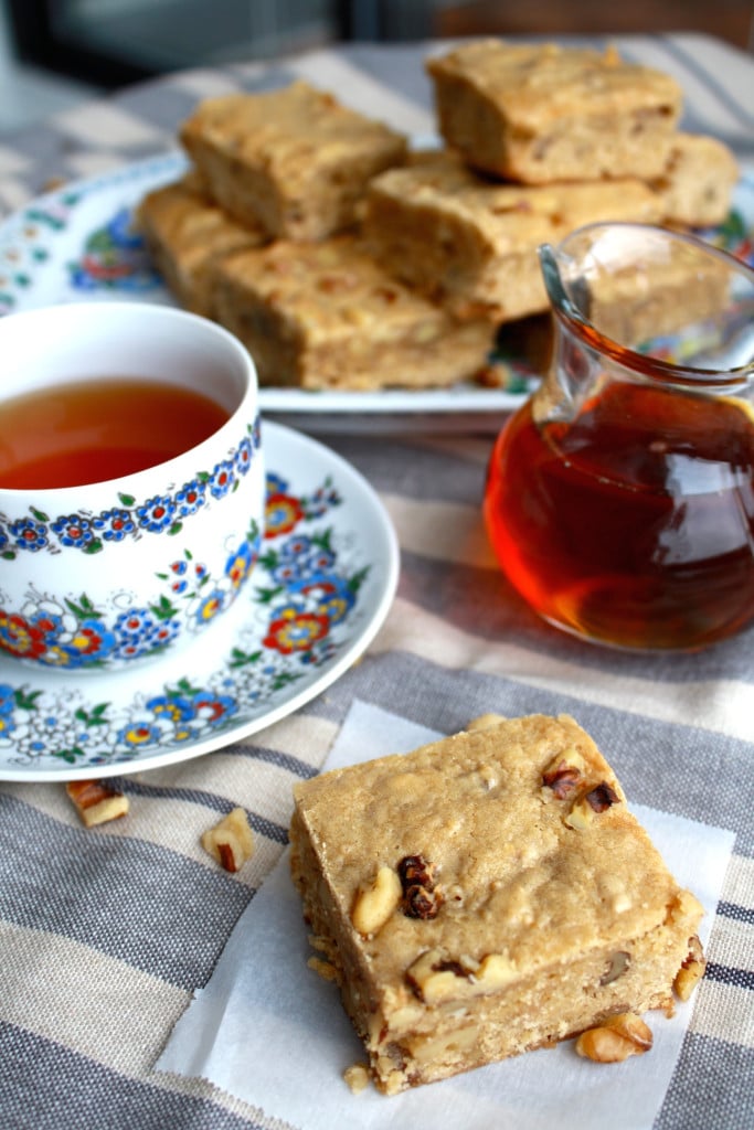 Maple bars and a cup of tea