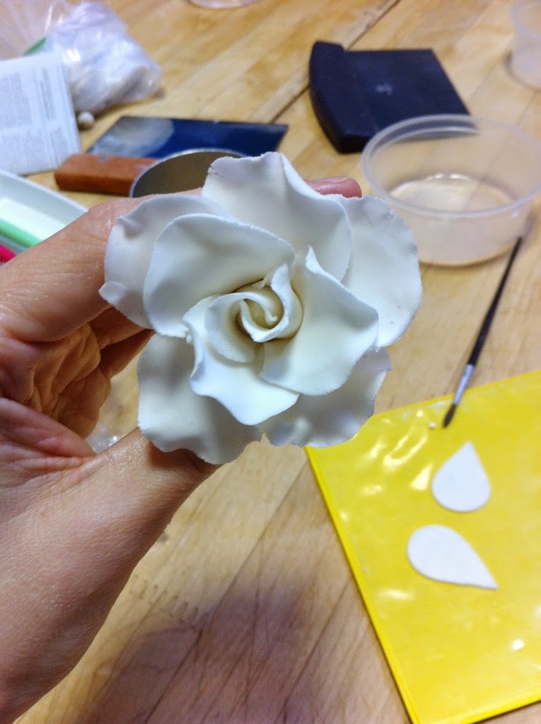 Scenes from a pastry kitchen.