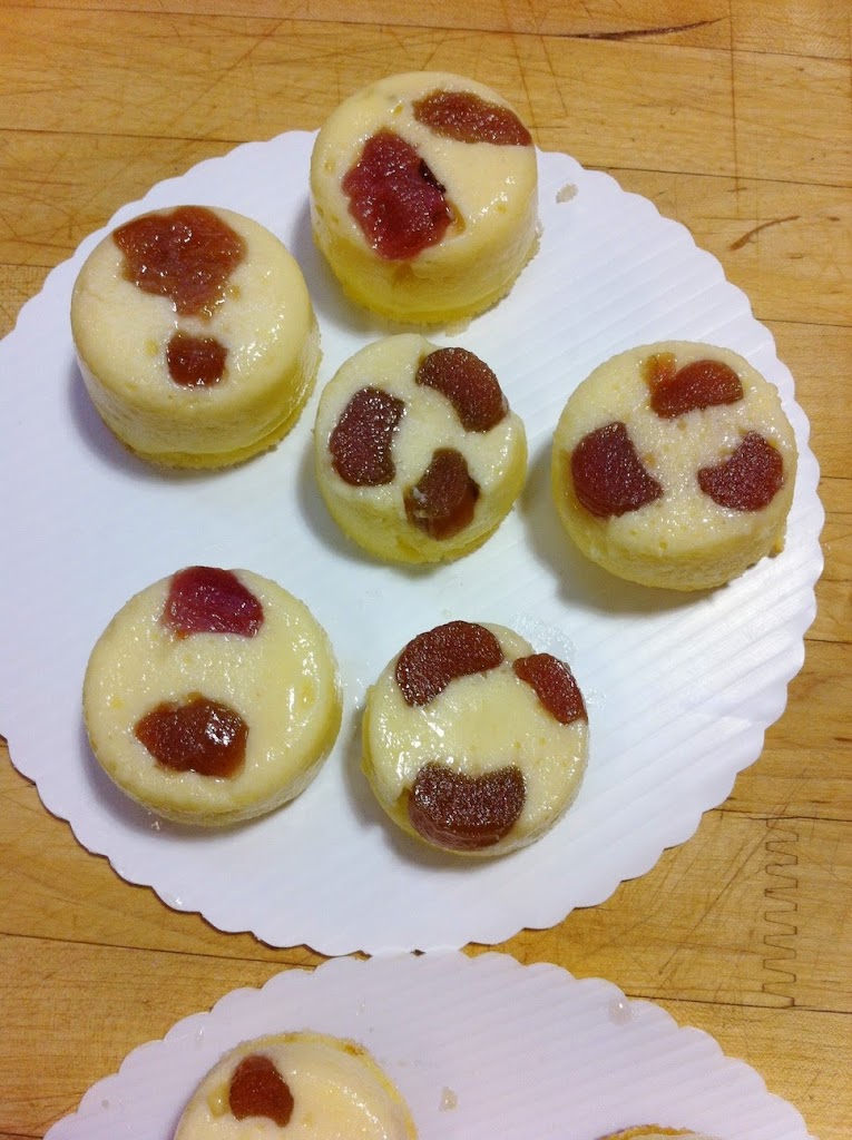 Scenes from a pastry kitchen.
