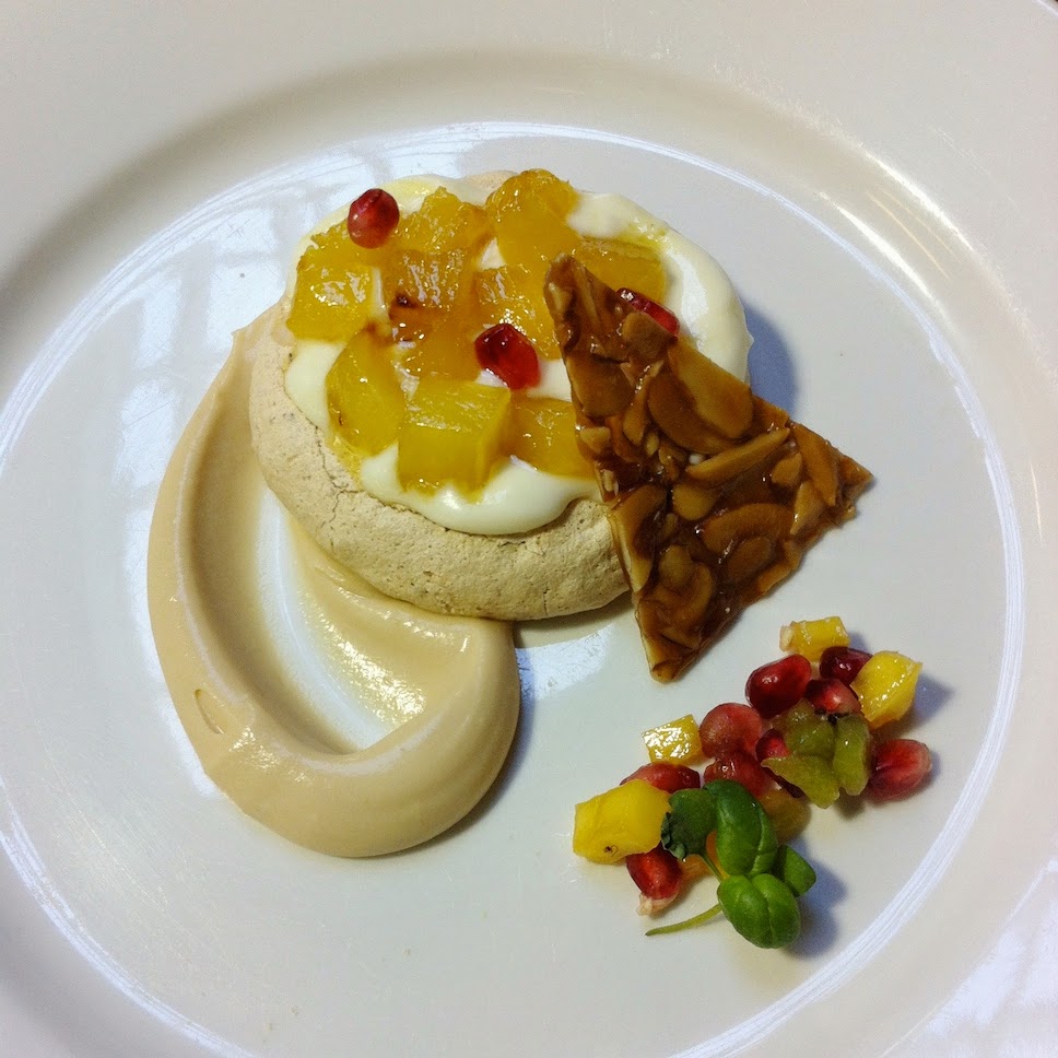 Scenes from a pastry kitchen.