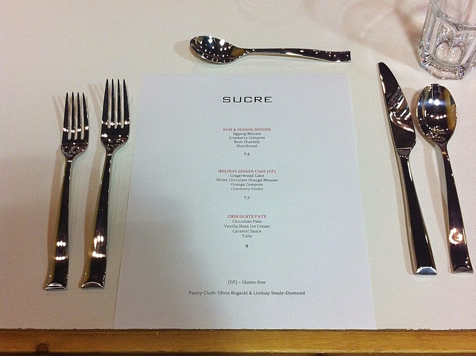 Scenes from a pastry kitchen.