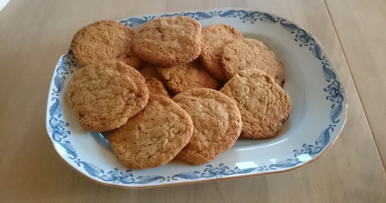 Chocolate cookies.